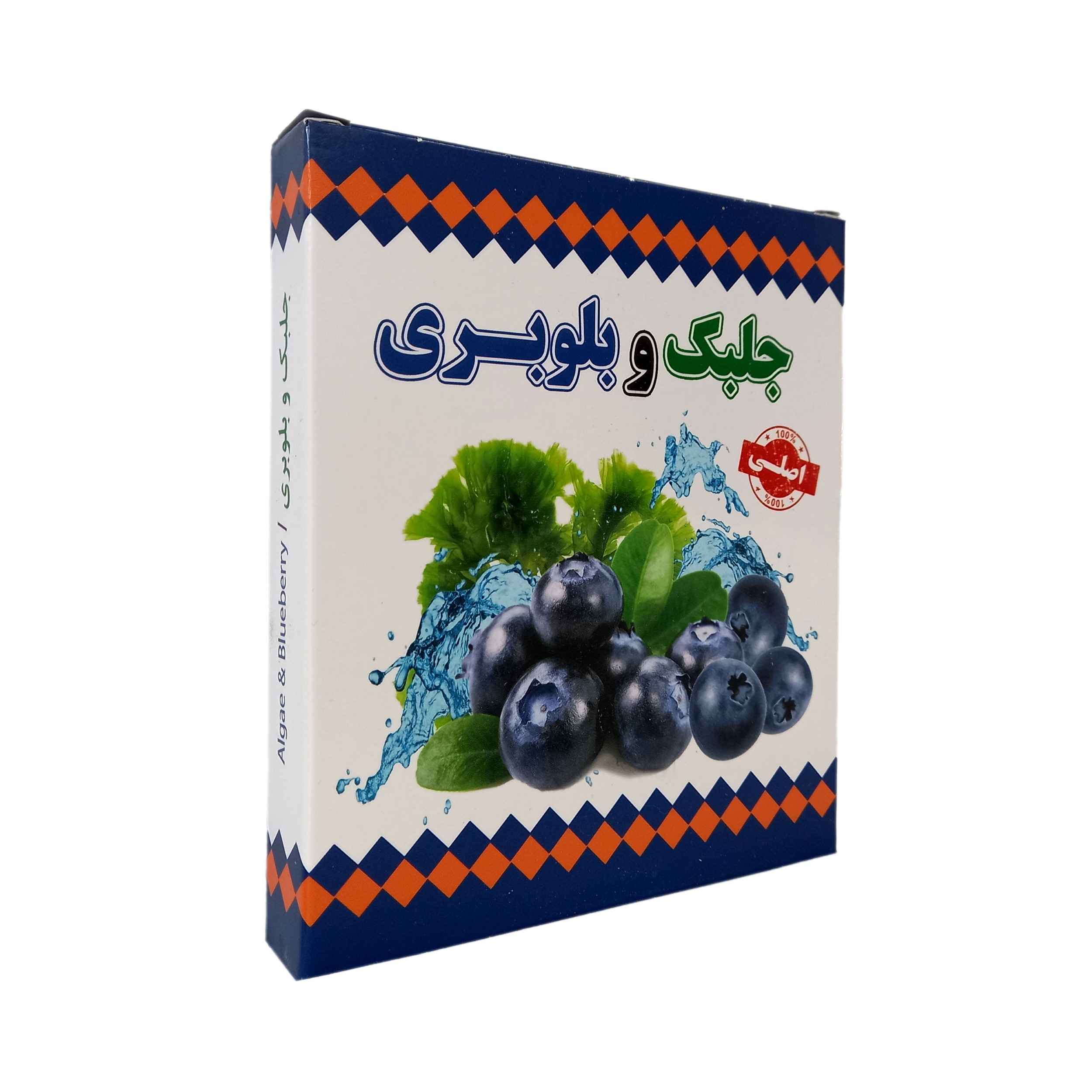 Порошок морских водорослей со вкусом черники (400 г)