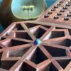 Жёсткий футляр для персидского тара из дерева и кожи