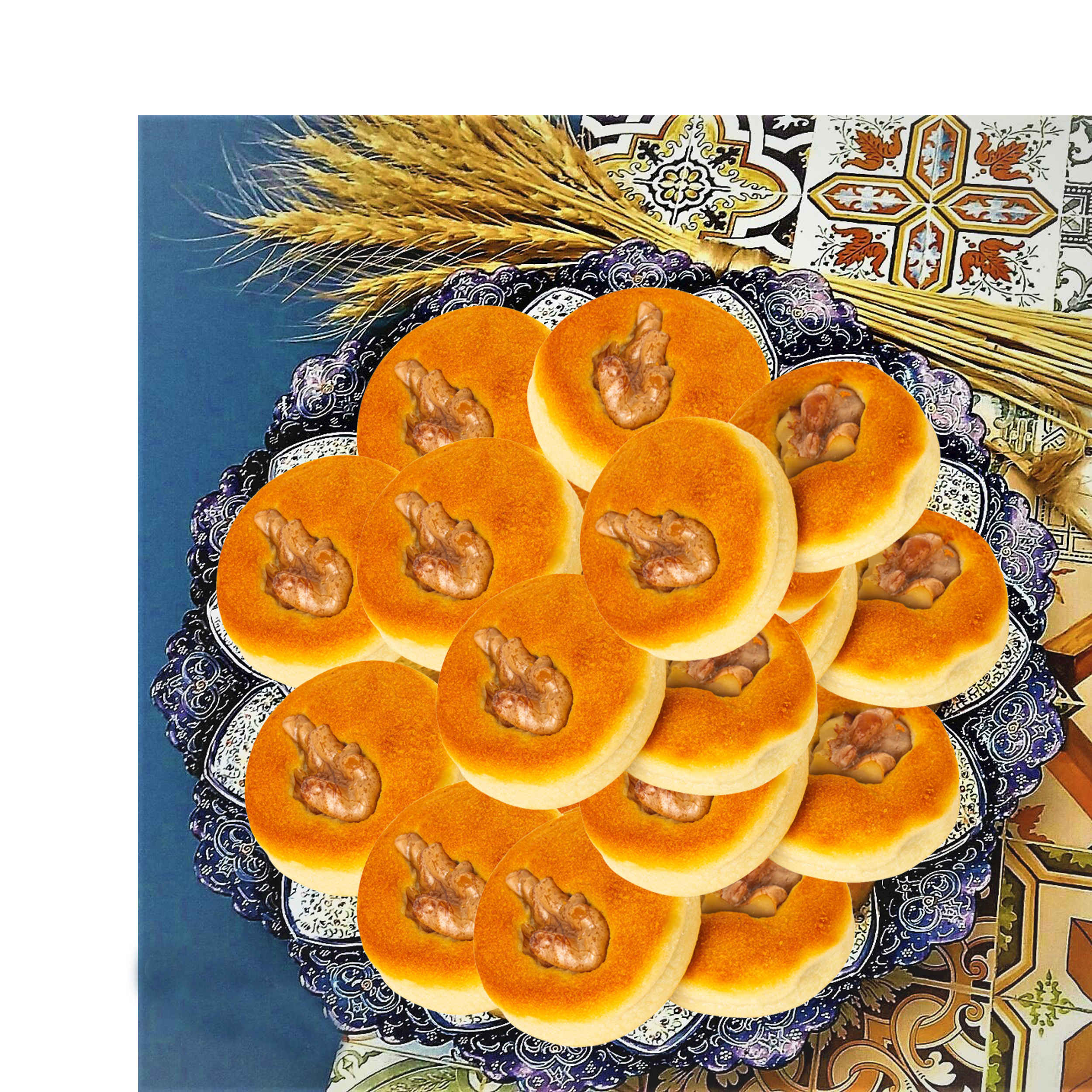 Персидское печенье с финиками и орехами, 550 г