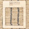 Оригинальный персидский ковер Габбе - Цветочный, Крем, Шерсть, Ручная работа