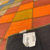 Килим ручной работы из Ирана, красная клетка, аутентичное шерстяное искусство