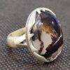 Серебряное кольцо с дендритовым агатом «Шаджар» для мужчин, Фардин