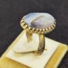 Серебряное кольцо с дендритовым агатом «Шаджар» для мужчин, Нима