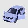 Игрушечная модель автомобиля Тиба 2, белая