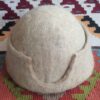 Традиционная лури шапка из войлока (Коричневый)