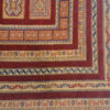 Килим ручной работы из Ирана, кирпичный геометрический узор, чистая шерсть