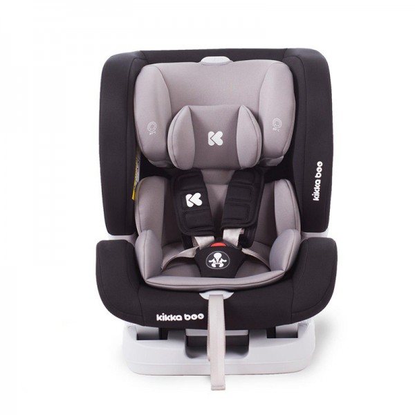 Детское автокресло Kikka Boo с системой Isofix — серое
