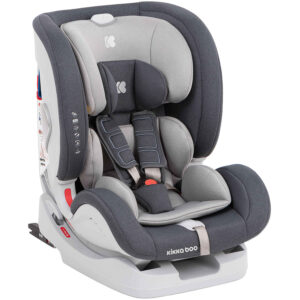 Детское автокресло Kikka Boo с системой Isofix — серое