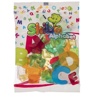 Желейные конфеты Shiba «Алфавит» (Халяль, 15 упаковок по 160 г)