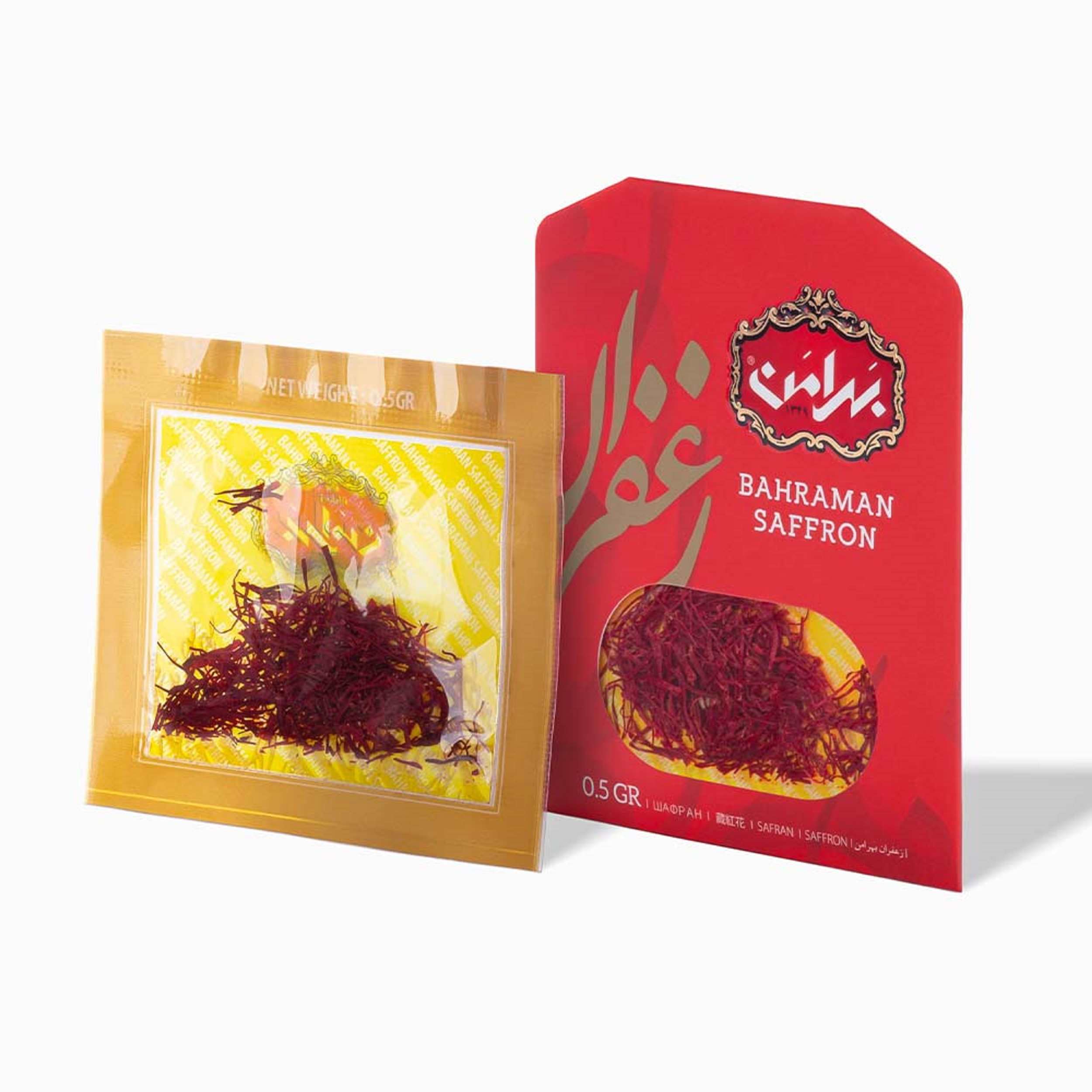 Шафран Саргол Bahraman — Натуральные рыльца шафрана — 0,5г