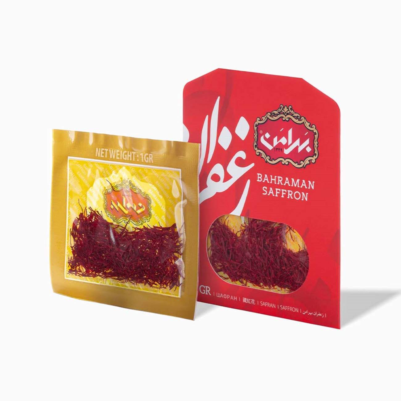 Шафран Саргол Bahraman — Натуральный иранский шафран — 1г