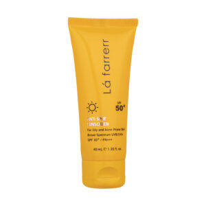 Крем La Farrer SPF 50 против пигментных пятен для жирной кожи