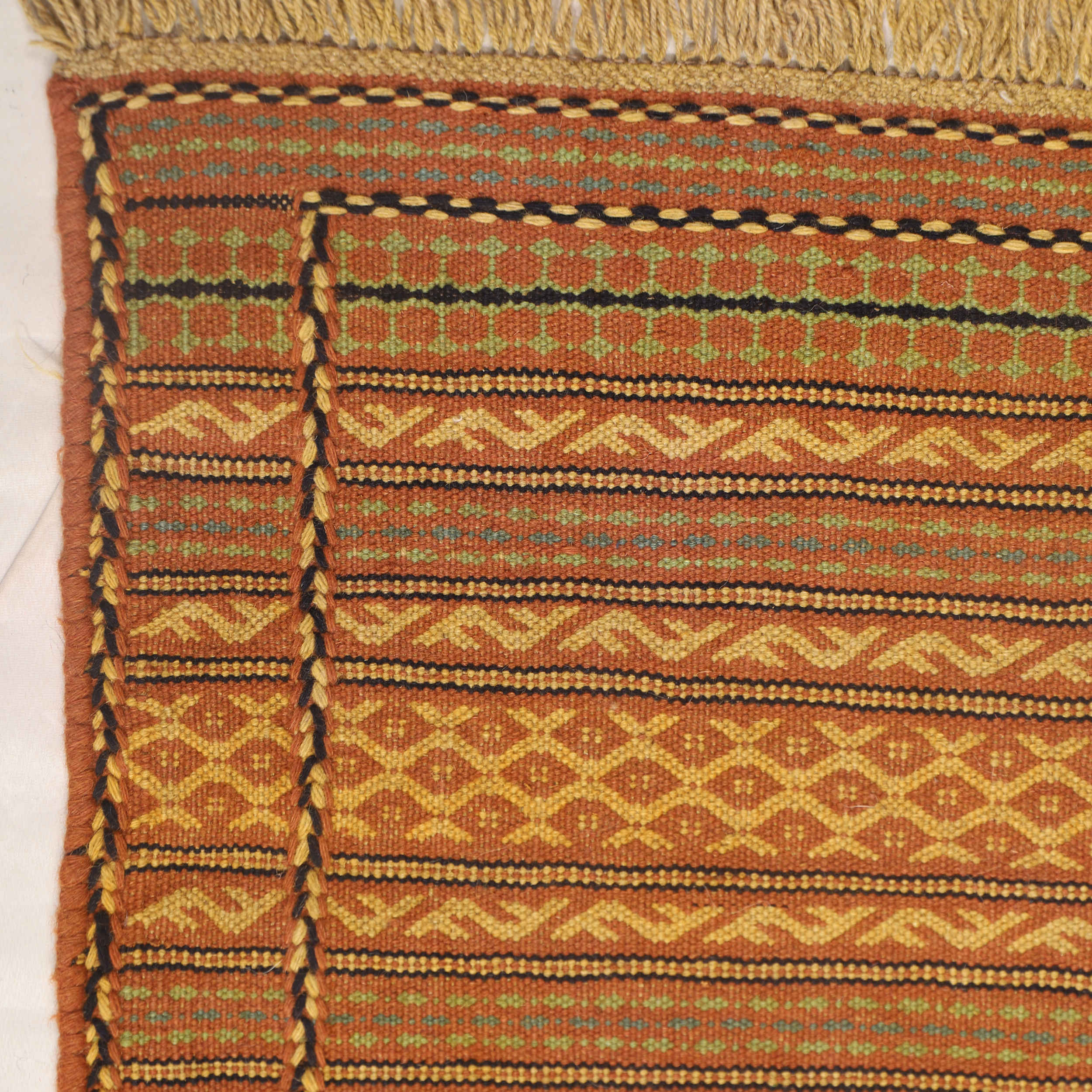 Килим ручной работы из Ирана, Хорасан, полосы, чистая шерсть