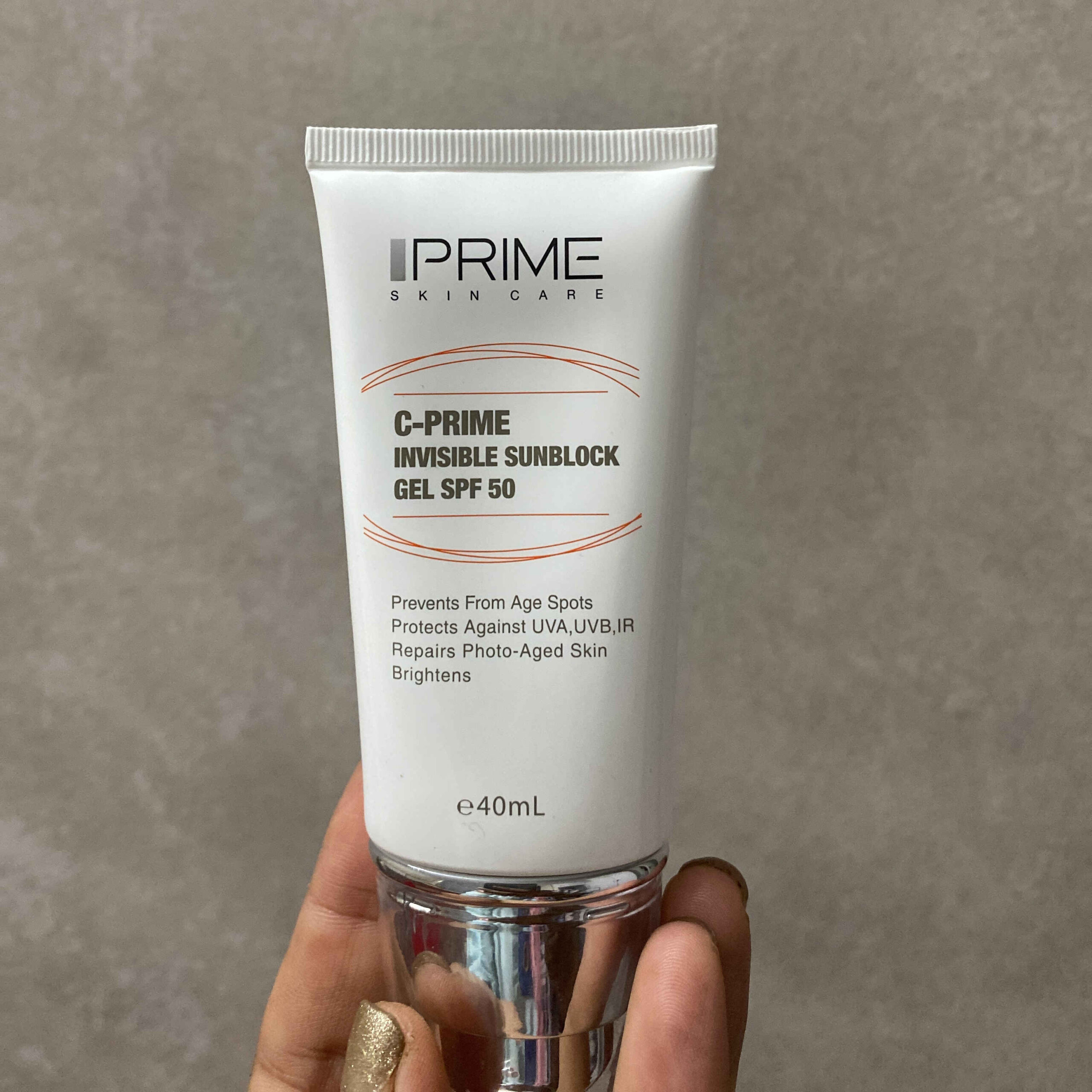 Солнцезащитный гель Prime C-Prime SPF 50