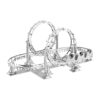 3D металлическая головоломка — американские горки