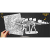3D металлическая головоломка — стегозавр