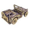 Деревянный 3D-пазл «Военный джип» (78 деталей)