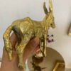 Латунная фигурка ослика — деревенский шарм