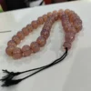 Исламские коричневые чётки из сандалуса, 33 бусины