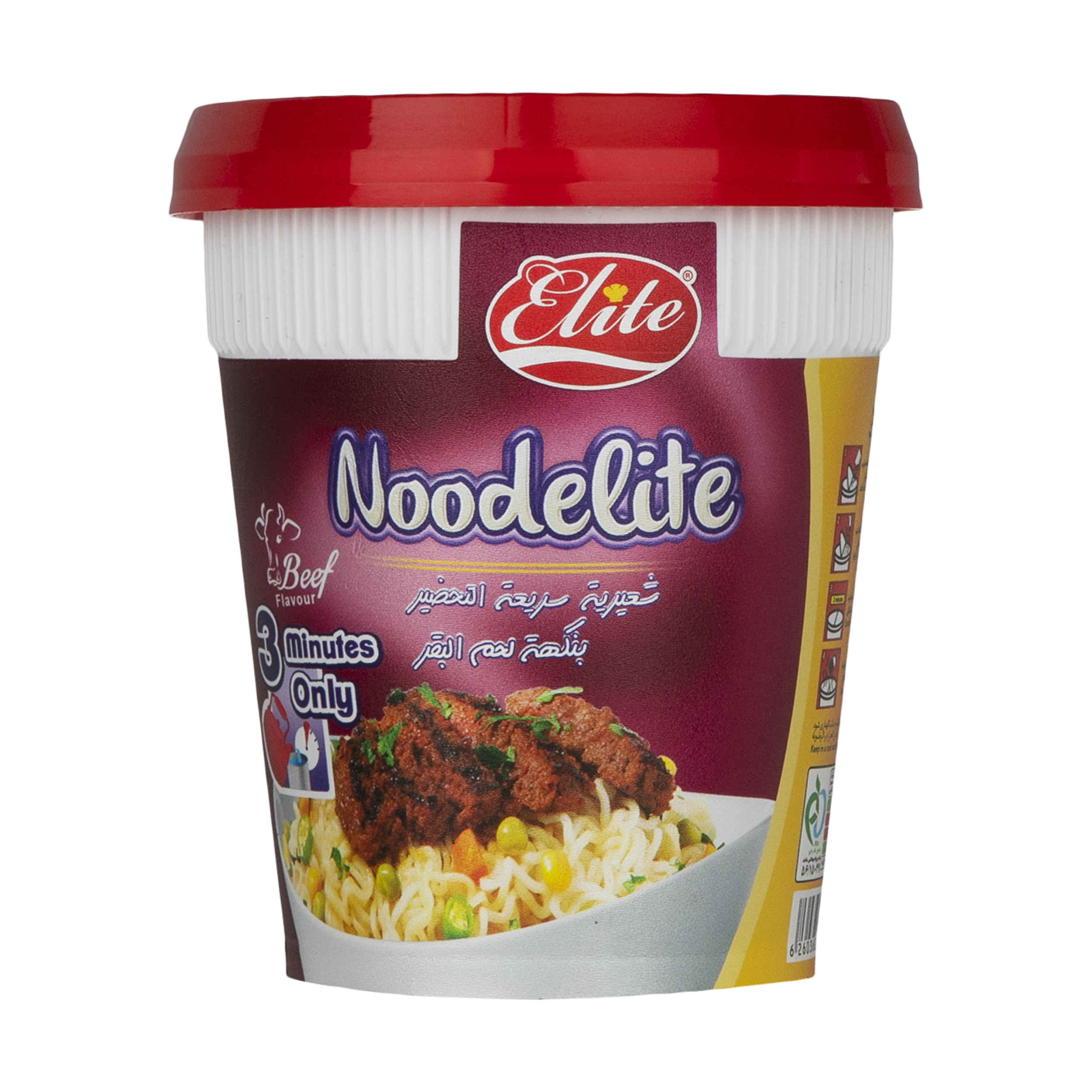 Лапша быстрого приготовления Elite — говядина (15 шт.)