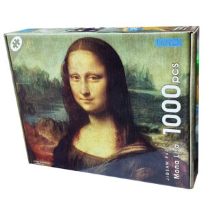 Пазл на 1000 деталей «Мона Лиза» – классическое произведение искусства