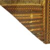Килим ручной работы из Ирана, синие полосы, аутентичный дизайн из шерсти