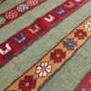 Килим ручной работы из Ирана, полосы и анималистический узор, традиционное ткачество