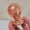 Медные солонка и перечница с чеканкой Бижан — набор из 2 шт.