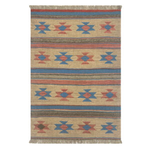 Персидский шерстяной килим из Шираза, модель Navajo