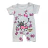 Детский комбинезон и шапочка «Hello Kitty» — белый хлопок