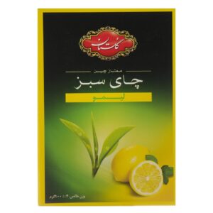Зелёный чай Golestan с лимоном — 100 г (7 шт.)