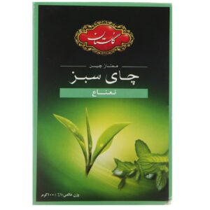 Зелёный чай Golestan с мятой — 100 г (7 шт.)