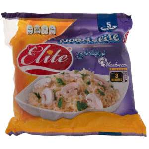Грибная лапша быстрого приготовления Elite — 4 упаковки