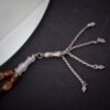 Исламские красные чётки из агата, 33 бусины