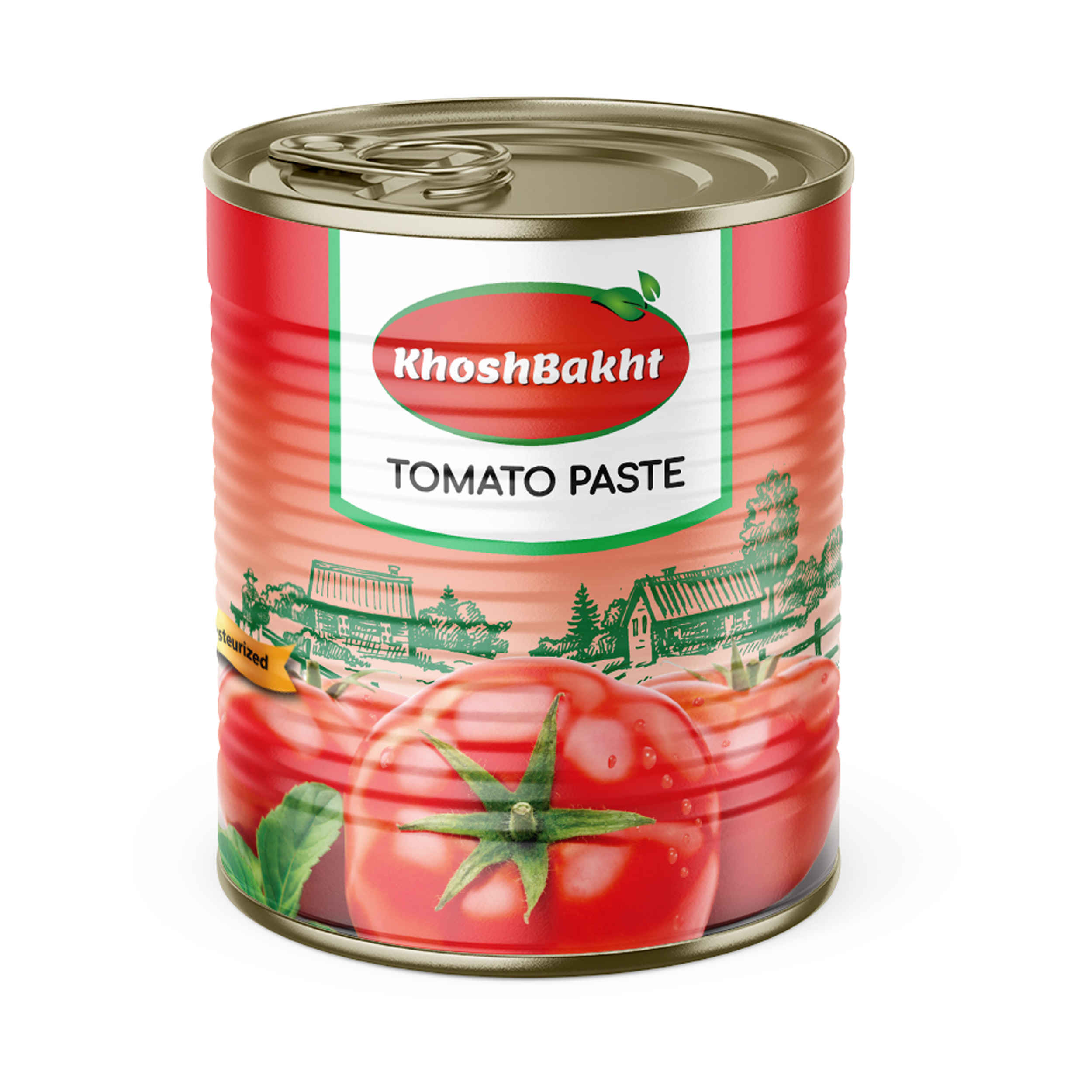 Персидская томатная паста «Хошбахт», 800 г (2 банки)