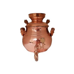 Медный самовар для плиты «Зохре» — ручная ковка