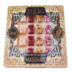 Персидская халва Lari Masghati с миксом вкусов, подходит для подарка, 400 г (5 упаковок)