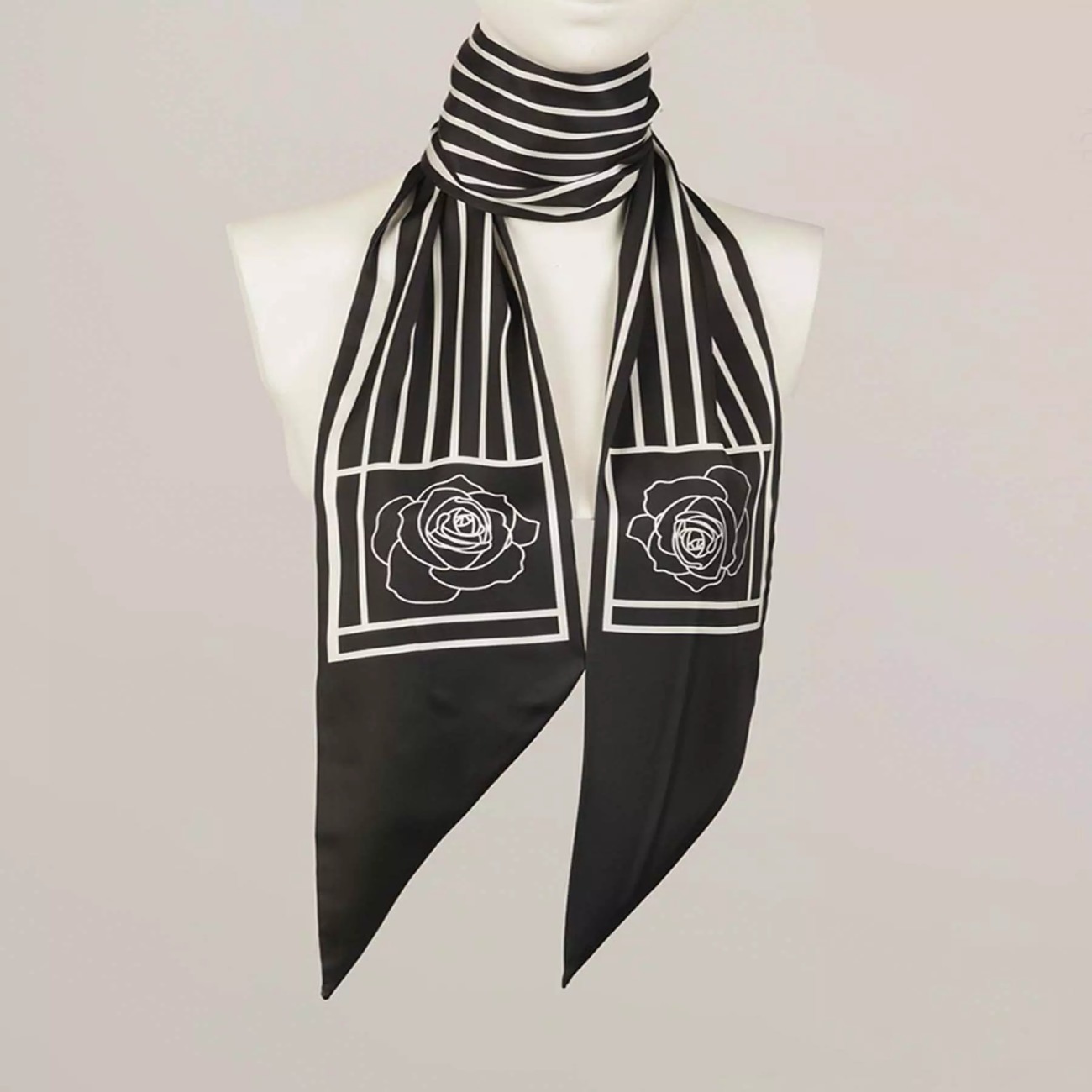 Женский шарф с полосатым узором Novella Shawl