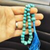 Персидские четки из бирюзы Нейшабур, 33 бусины