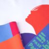 Комплект платье и шейный платок для женщин, модель «Мир»