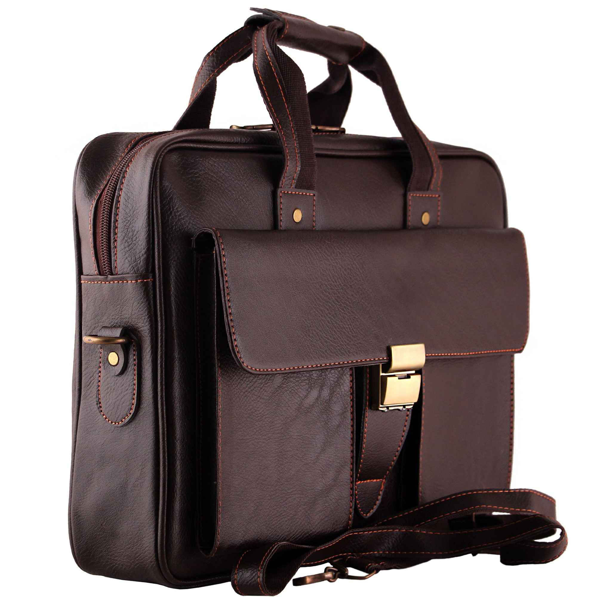 Кожаный портфель Adin Leather — модель DP1