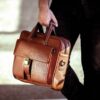 Кожаный портфель Adin Leather — модель DP1