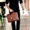 Кожаный портфель Adin Leather — модель DP1