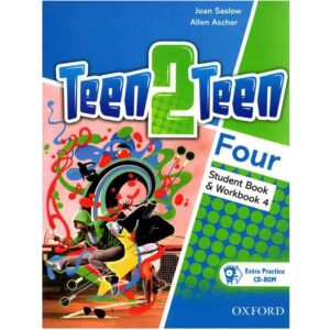 Книга для подростков «Teen2Teen», часть 4, авторы Аллен Эшер и Джоан Саслоу (с аудиодиском)