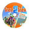 Книга для подростков «Teen2Teen», часть 1, авторы Аллен Эшер и Джоан Саслоу (с аудиодиском)
