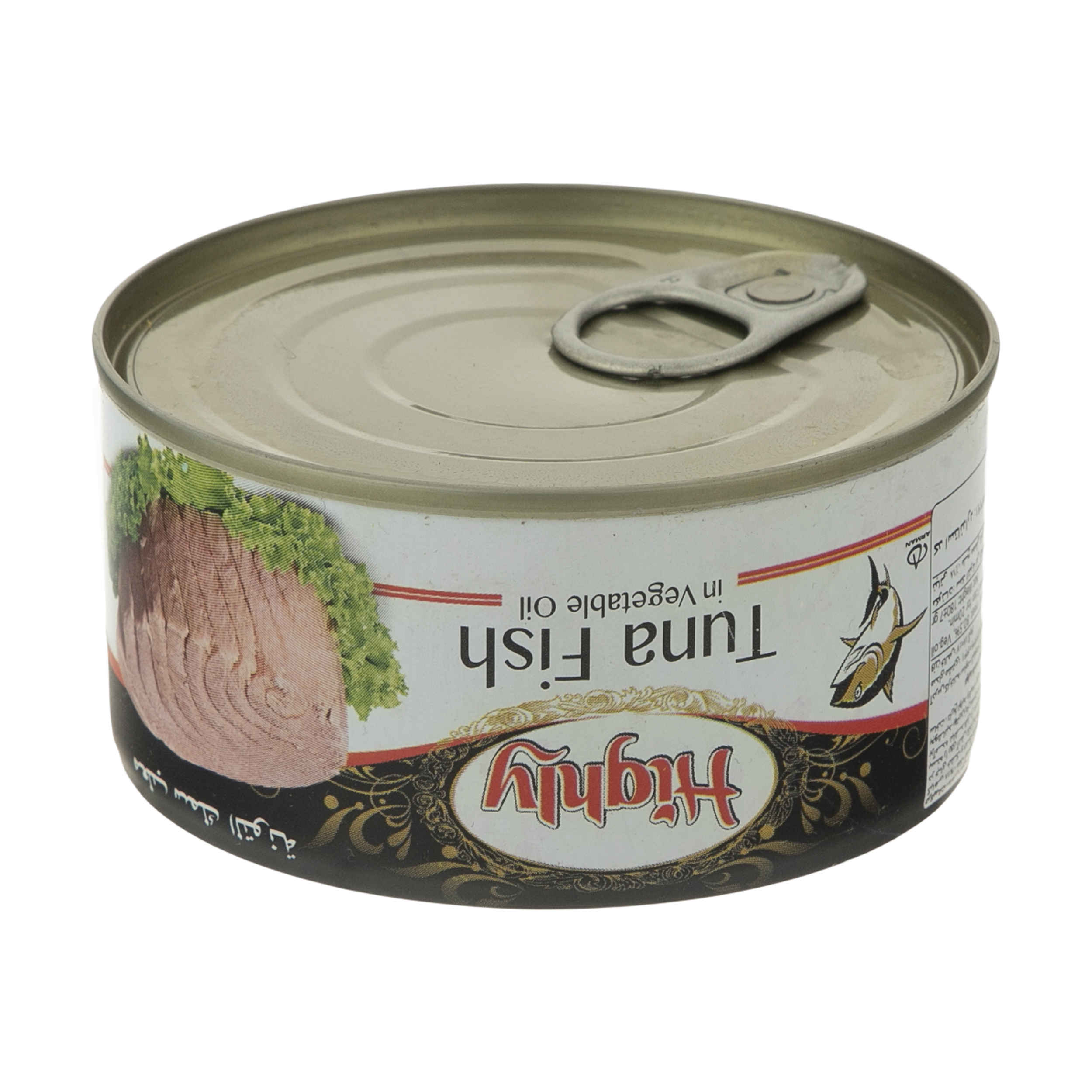 Тунец в растительном масле Highly (12 банок по 180 г)