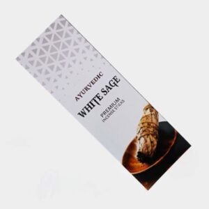 Благовония Ayurvedic White Sage, белый шалфей (2 упаковки)