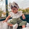 Милый детский слюнявчик с цветочным узором, модель «Рай»