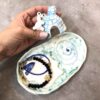 Декоративный керамический подсвечник «Полярный медведь»