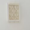 Настенная ключница из макраме ручной работы